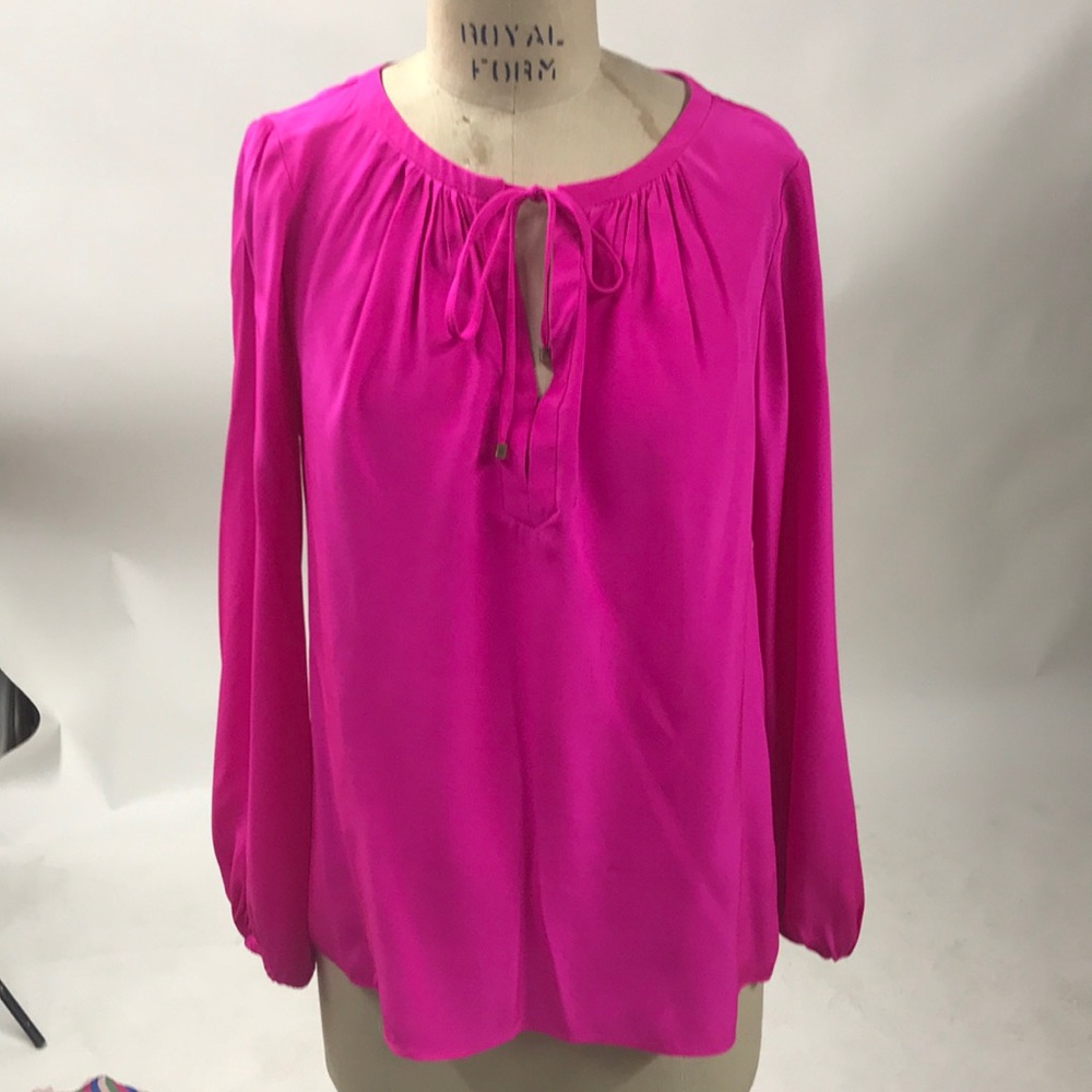 Alice and Trixie Silk Pink Blouse